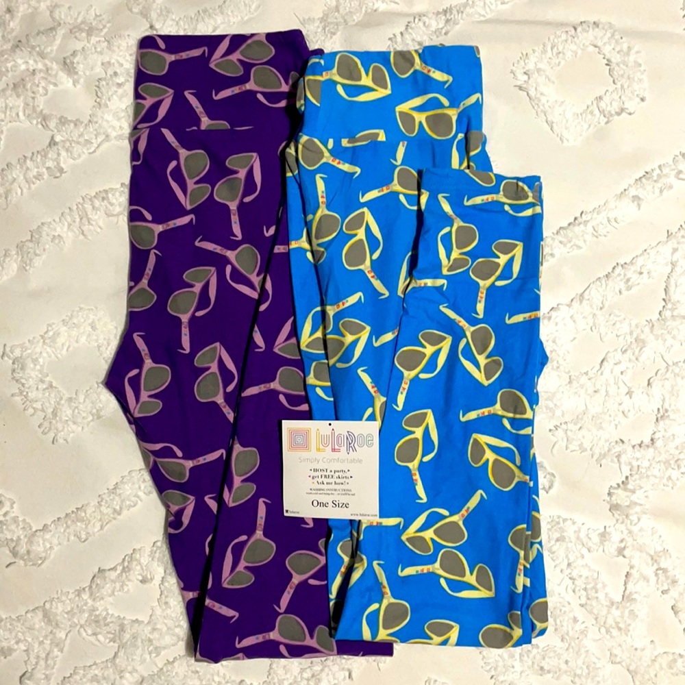 LuLaRoe Sunglasses Leggings Set